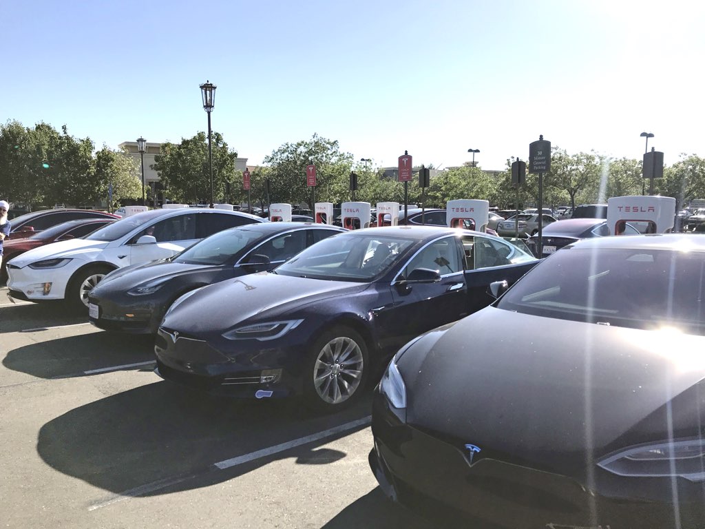 Santa Clarita Tesla Supercharger