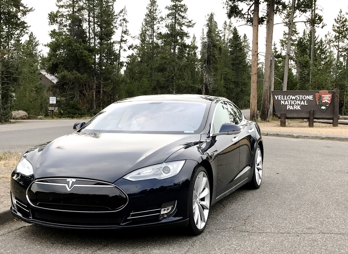 Tesla in Yellowstone
